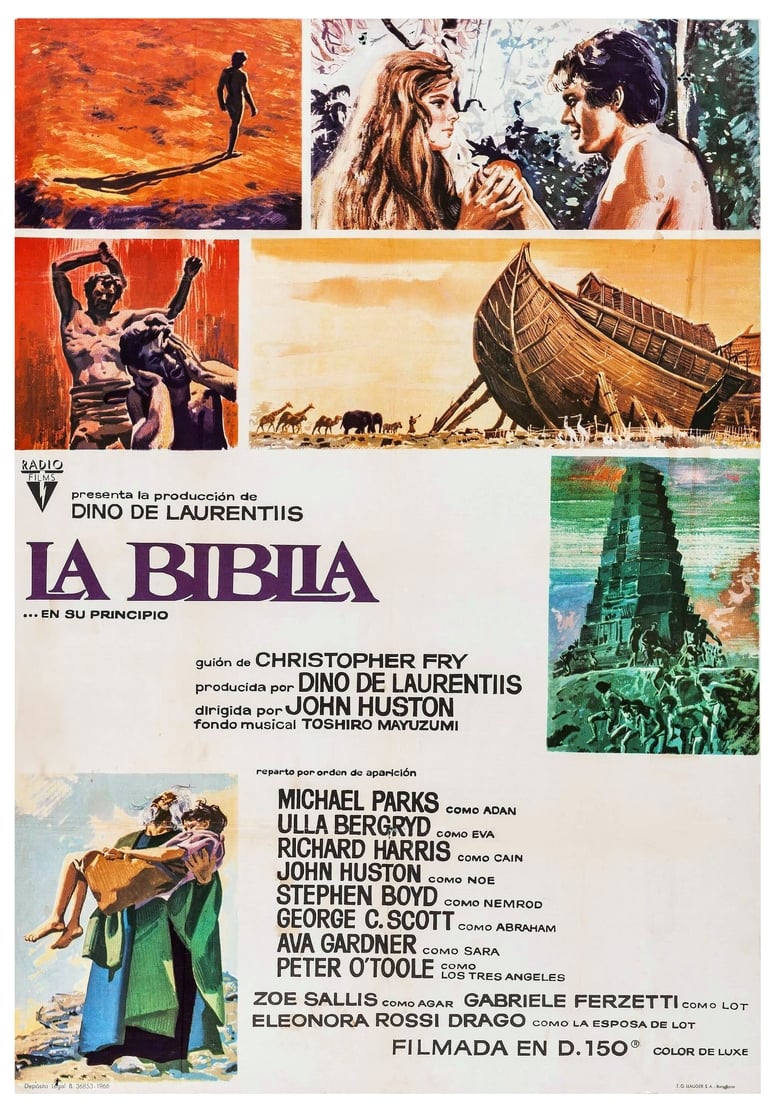 La Biblia…en el principio (1966) Poster